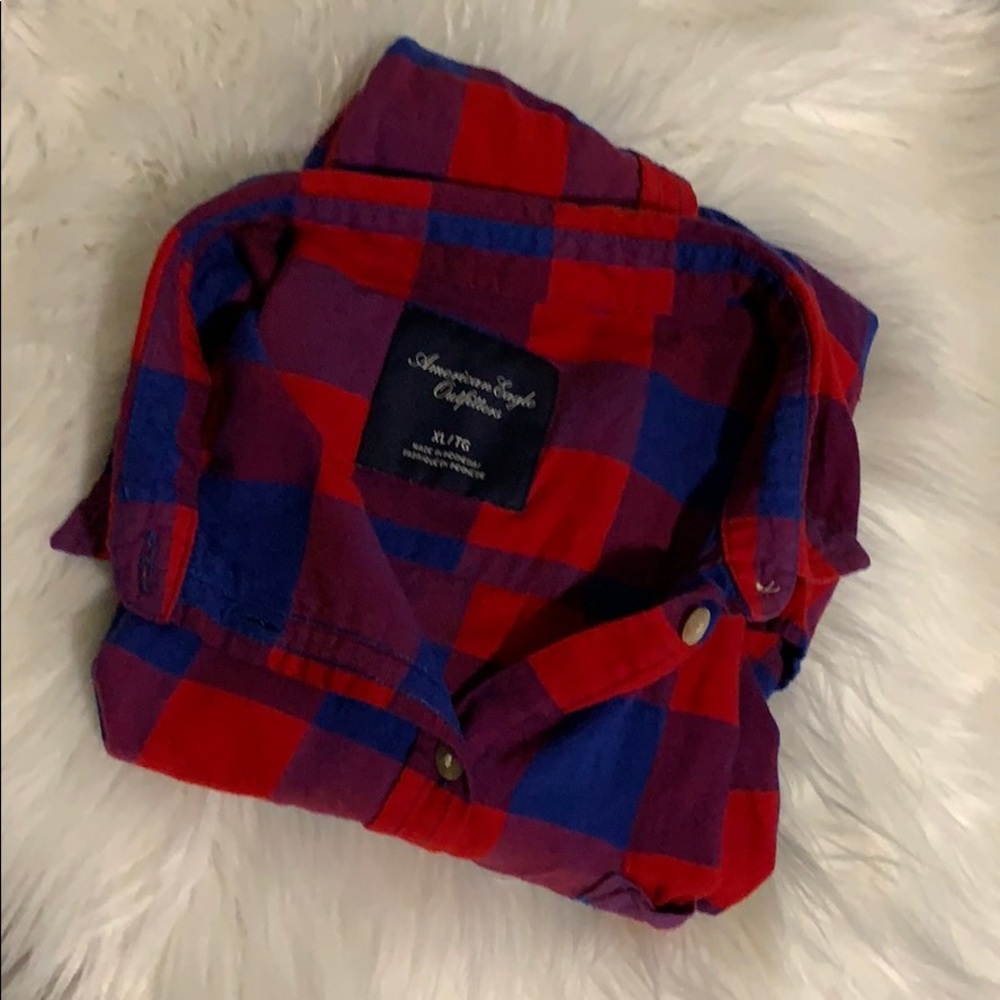 Flannel American Eagle Long Sleeve